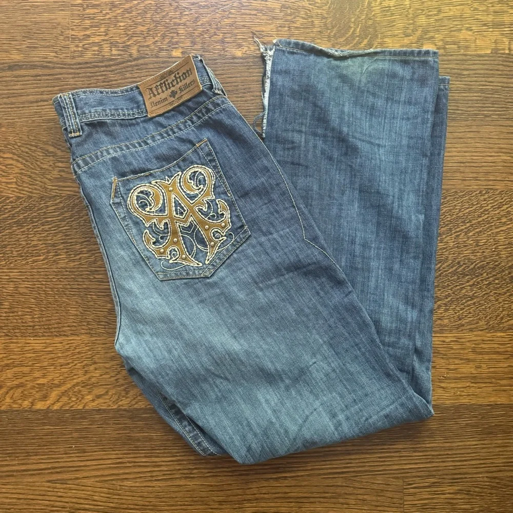 Vintage Men’s AFFLICTION Denim Killers Jeans - Picture 1 of 8